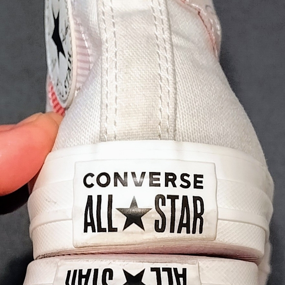 Size 7.5 - Converse Chuck Taylor All Star Crafted Patchwork Shoes Egret A05195C - Picture 6 of 12